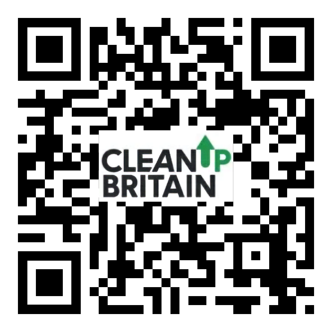 Scan this QR code to visit Clean Up Britain
